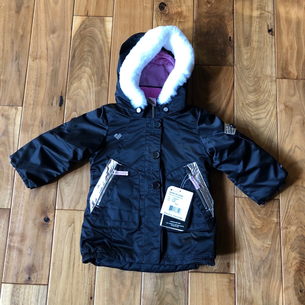 Brand new Obermeyer toddler girl jacket